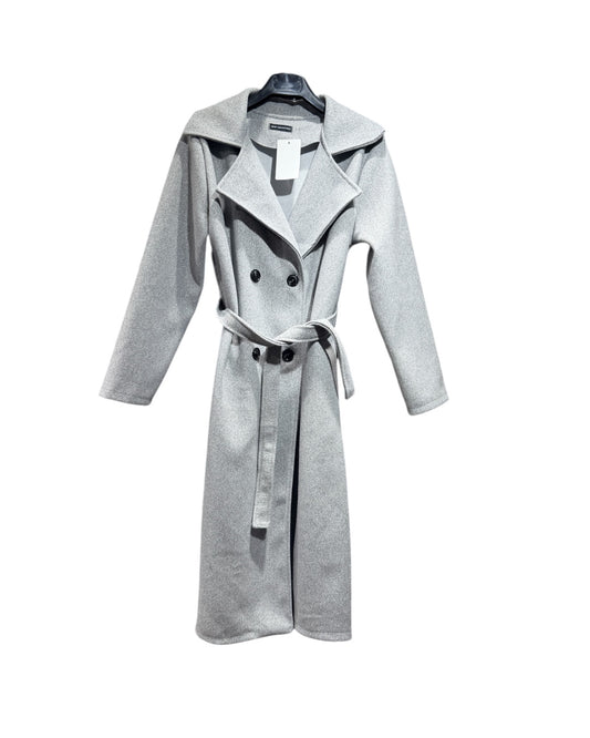 Eleganter Damenmantel mit Taillengürtel und Reverskragen