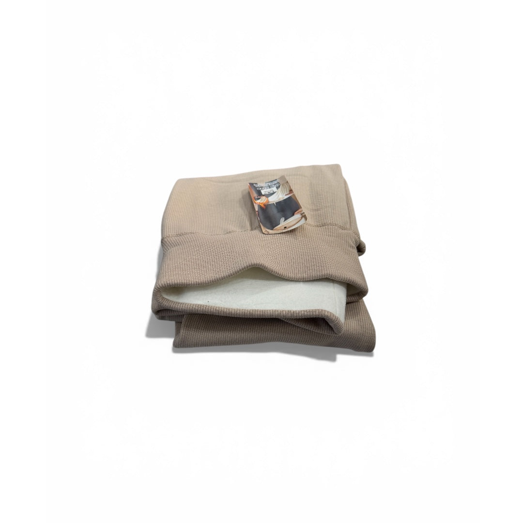 Damen Thermo-Leggings mit Fleece-Futter – Rippstrick-Optik